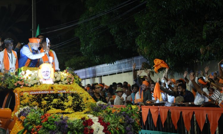 PM Modi Road Show: कर्नाटक में PM के निशाने पर विपक्ष, कहा— कांग्रेस आज टुकड़े-टुकड़े गैंग की सुल्तान बनकर घूम रही है