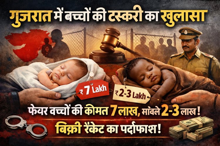 गुजरात में बच्चों की बिक्री रैकेट: रंग और जेंडर के आधार पर मूल्य निर्धारण