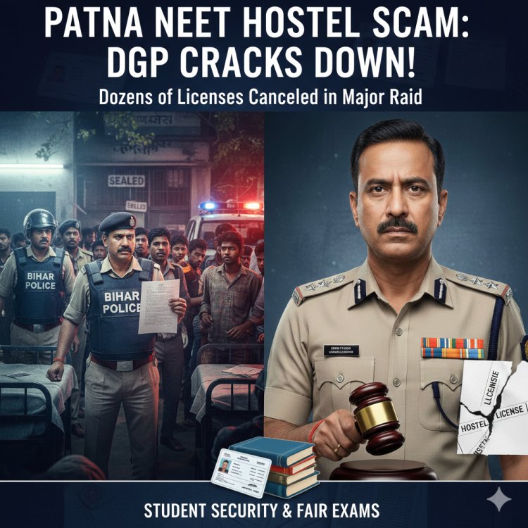 पटना NEET छात्रा मौत मामला: एक्शन में DGP; शंभू गर्ल्स हॉस्टल का लाइसेंस रद्द, अब पूरे बिहार में बदलेंगे नियम