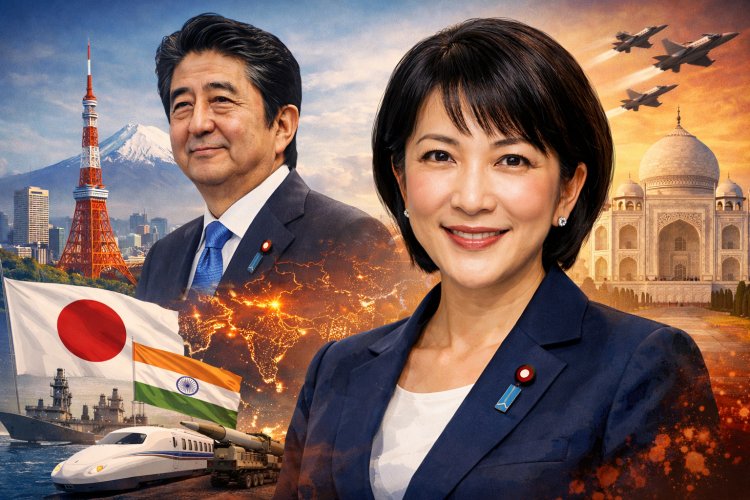 शिंजो आबे युग की वापसी? सानाए ताकाइची की ऐतिहासिक जीत से भारत और दक्षिण एशिया के लिए नए अवसर