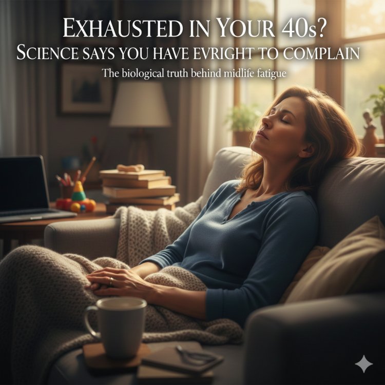 40 की उम्र में थकान? विज्ञान कहता है कि आपको शिकायत करने का पूरा हक है!