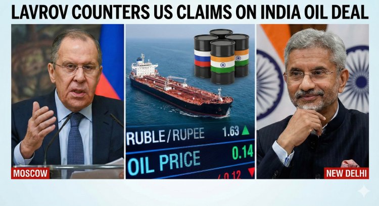 "Not Heard From Anyone Except You": Lavrov Counters US Claim on India Oil Deal