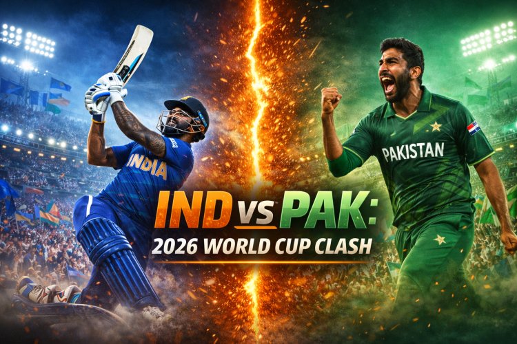 T20 World Cup 2026: India vs Pakistan Live Update — SKY and Bumrah Shine in High-Voltage Clash