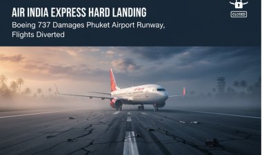 Aviation Incident: Air India Express Boeing 737 Suffers Hard Landing at Phuket Airport, Runway Closed