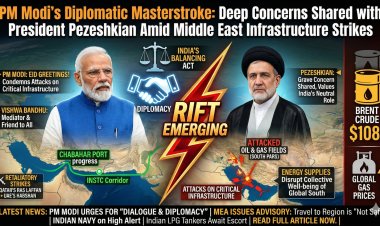 PM Modi’s Diplomatic Masterstroke: Deep Concerns Shared with President Pezeshkian Amid Middle East Infrastructure Strikes