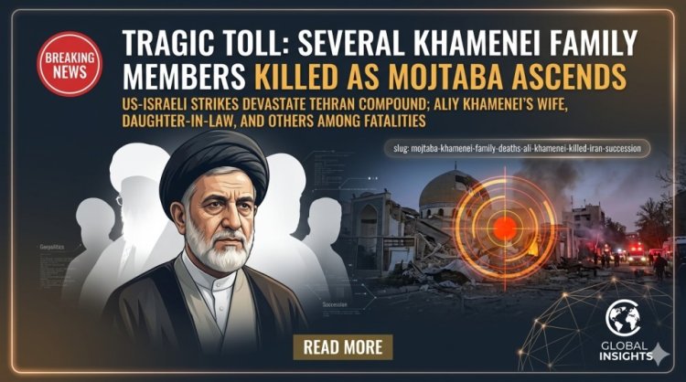 Tragic Toll: Several Khamenei Family Members Killed as Mojtaba Ascends to Supreme Leader