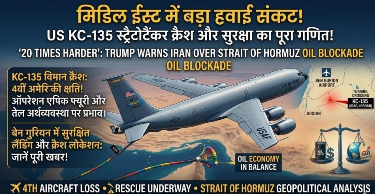 Crisis in the Skies: U.S. KC-135 Stratotanker Crashes During 'Operation Epic Fury'