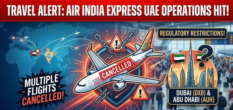 Air India Express Crisis: Why Multiple UAE Flights Are Being Cancelled & What Passengers Should Do