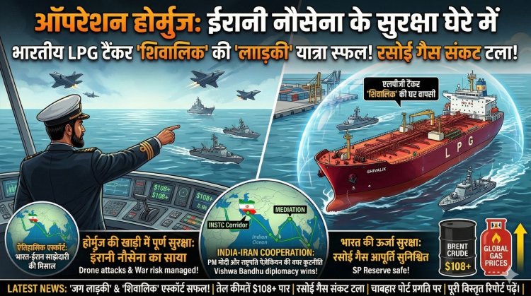 युद्ध के मुहाने पर भारत की 'लाइफलाइन'! ईरानी नौसेना ने भारतीय गैस टैंकरों को दिया सुरक्षा कवच—देखें ग्राउंड रिपोर्ट