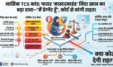 नासिक TCS कांड: फरार 'मास्टरमाइंड' निदा खान का बड़ा दावा—"मैं प्रेग्नेंट हूँ", कोर्ट से मांगी राहत!